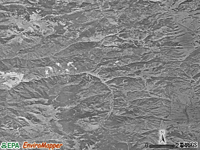 Zip code 87558 satellite photo by USGS