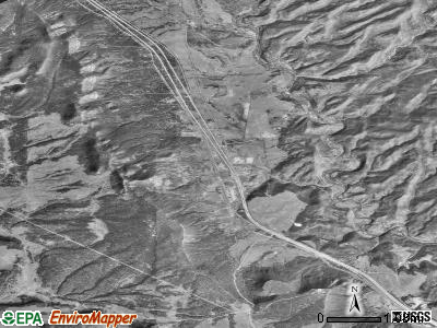 Zip code 87562 satellite photo by USGS
