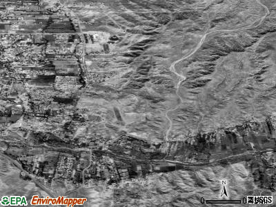 Zip code 87567 satellite photo by USGS