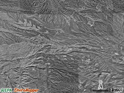 Zip code 87578 satellite photo by USGS