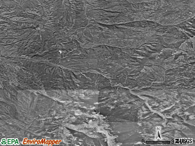 Zip code 87579 satellite photo by USGS