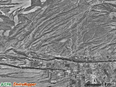 Zip code 87580 satellite photo by USGS