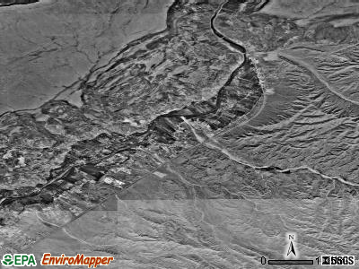 Zip code 87582 satellite photo by USGS