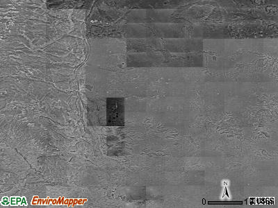 Zip code 87701 satellite photo by USGS