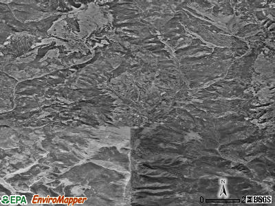 Zip code 87713 satellite photo by USGS