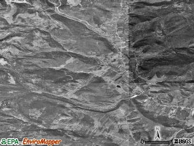 Zip code 87715 satellite photo by USGS