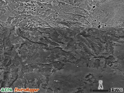 Zip code 87734 satellite photo by USGS