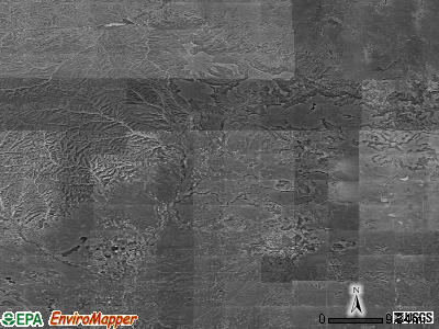 Zip code 87740 satellite photo by USGS