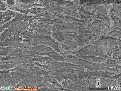Zip code 87742 satellite photo by USGS