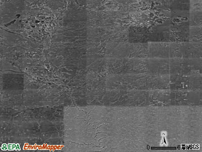 Zip code 87747 satellite photo by USGS