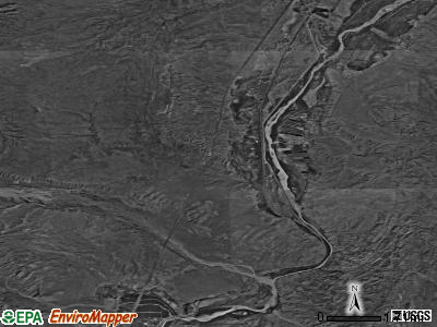 Zip code 87831 satellite photo by USGS