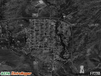 Zip code 88026 satellite photo by USGS