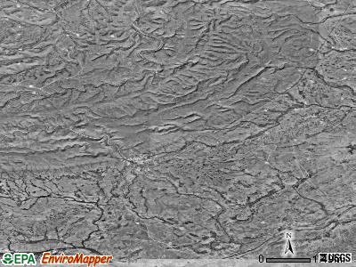 Zip code 88268 satellite photo by USGS
