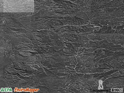 Zip code 88325 satellite photo by USGS