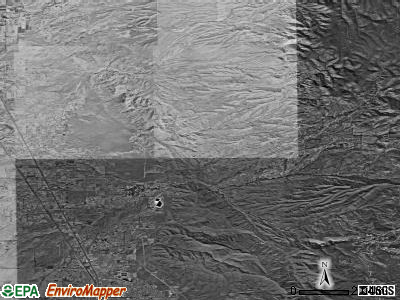 Zip code 88337 satellite photo by USGS