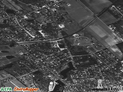 Zip code 11947 satellite photo by USGS