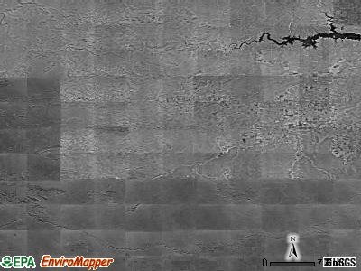 Zip code 88401 satellite photo by USGS