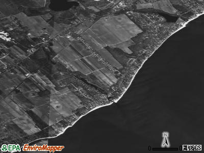Zip code 11948 satellite photo by USGS