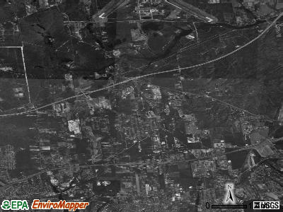 Zip code 11949 satellite photo by USGS