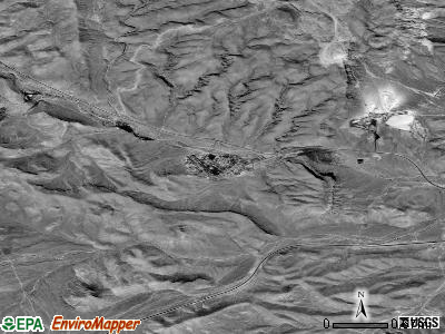 Zip code 89004 satellite photo by USGS