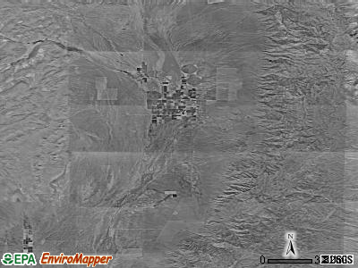 Zip code 89317 satellite photo by USGS