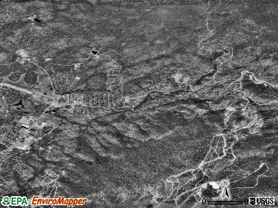Zip code 89449 satellite photo by USGS