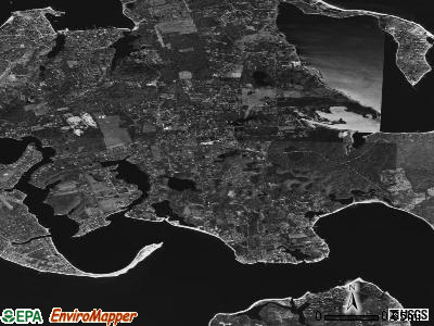 Zip code 11964 satellite photo by USGS