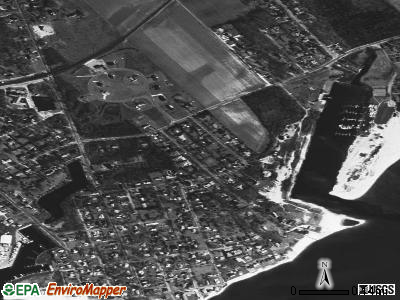 Zip code 11970 satellite photo by USGS