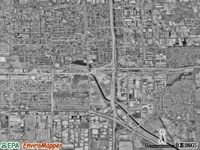 Zip code 90248 satellite photo by USGS