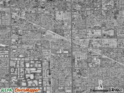 Zip code 90680 satellite photo by USGS