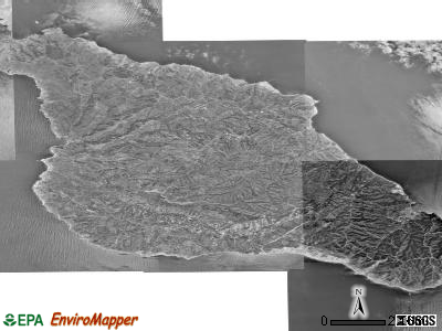 Zip code 90704 satellite photo by USGS