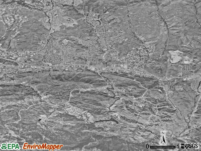 Zip code 91301 satellite photo by USGS
