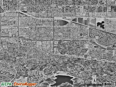 Zip code 91316 satellite photo by USGS