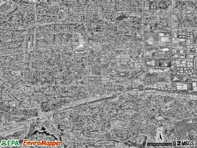 Zip code 91367 satellite photo by USGS