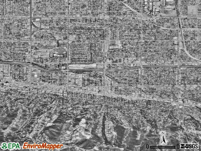 Zip code 91423 satellite photo by USGS