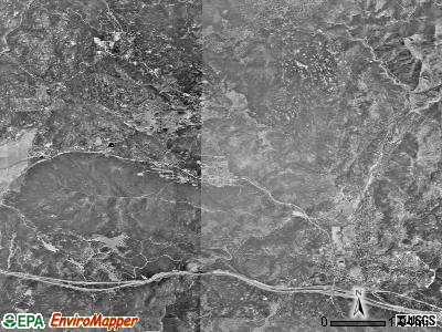Zip code 91931 satellite photo by USGS