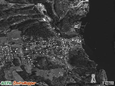Zip code 12045 satellite photo by USGS
