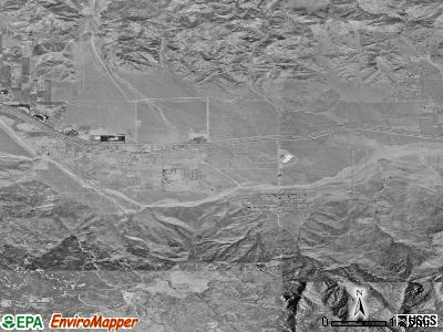 Zip code 92230 satellite photo by USGS