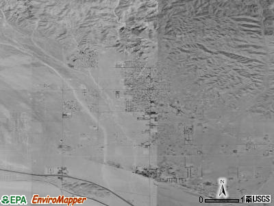 Zip code 92242 satellite photo by USGS