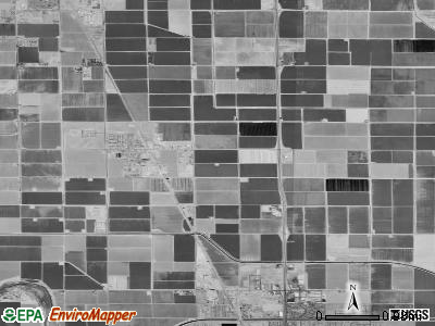 Zip code 92249 satellite photo by USGS