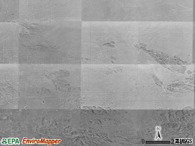 Zip code 92252 satellite photo by USGS