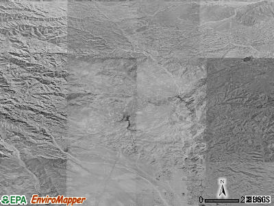 Zip code 92256 satellite photo by USGS