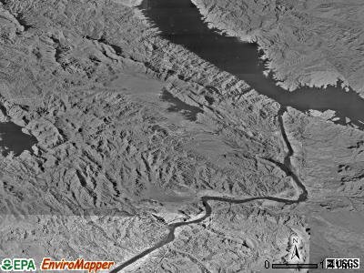 Zip code 92267 satellite photo by USGS