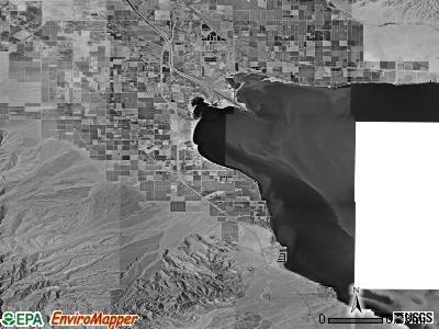 Zip code 92273 satellite photo by USGS
