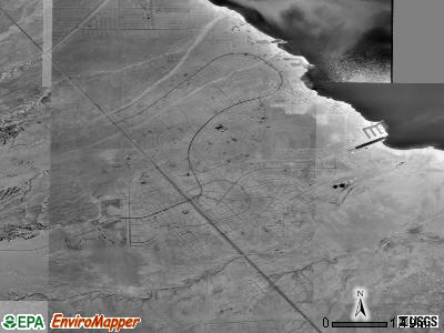 Zip code 92275 satellite photo by USGS