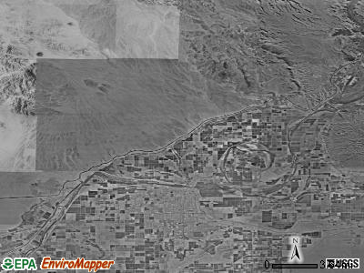 Zip code 92283 satellite photo by USGS