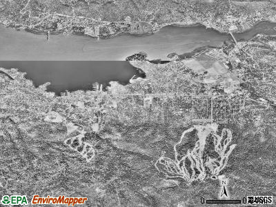 Zip code 92315 satellite photo by USGS