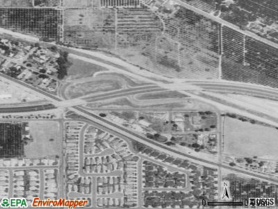 Zip code 92318 satellite photo by USGS