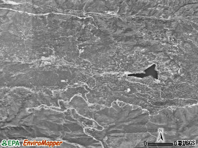 Zip code 92325 satellite photo by USGS