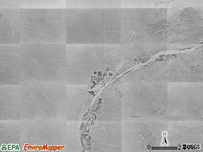 Zip code 92342 satellite photo by USGS